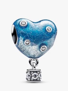 Pandora hot air, balloon charm